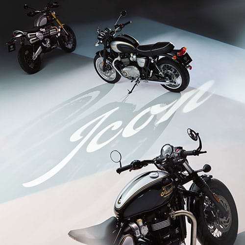 トライアンフの新型ICON EDITION – モダンクラシックの